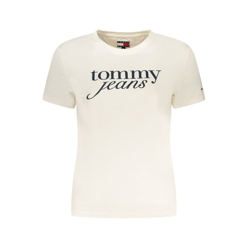 Tommy Hilfiger Beige Cotton Tops & T-Shirt