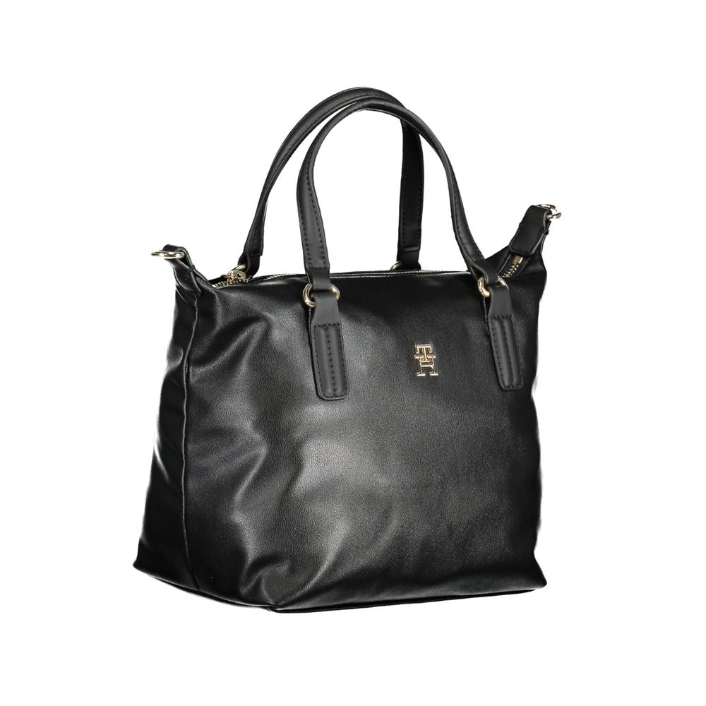 Tommy Hilfiger Nero Poliestere Woman Handbag - ClickThatClicks 
