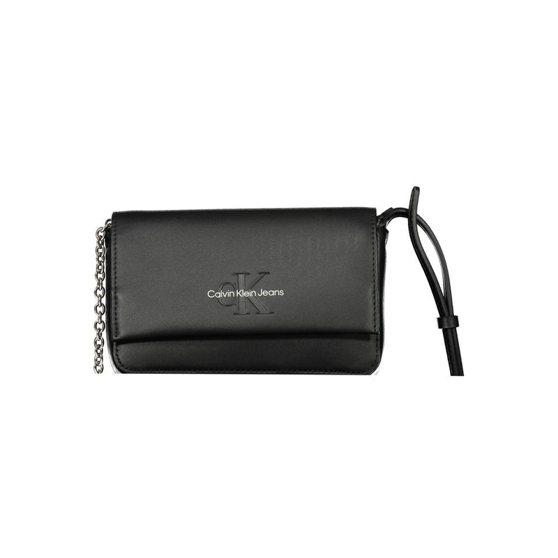 Calvin Klein Black Polyester Handbag