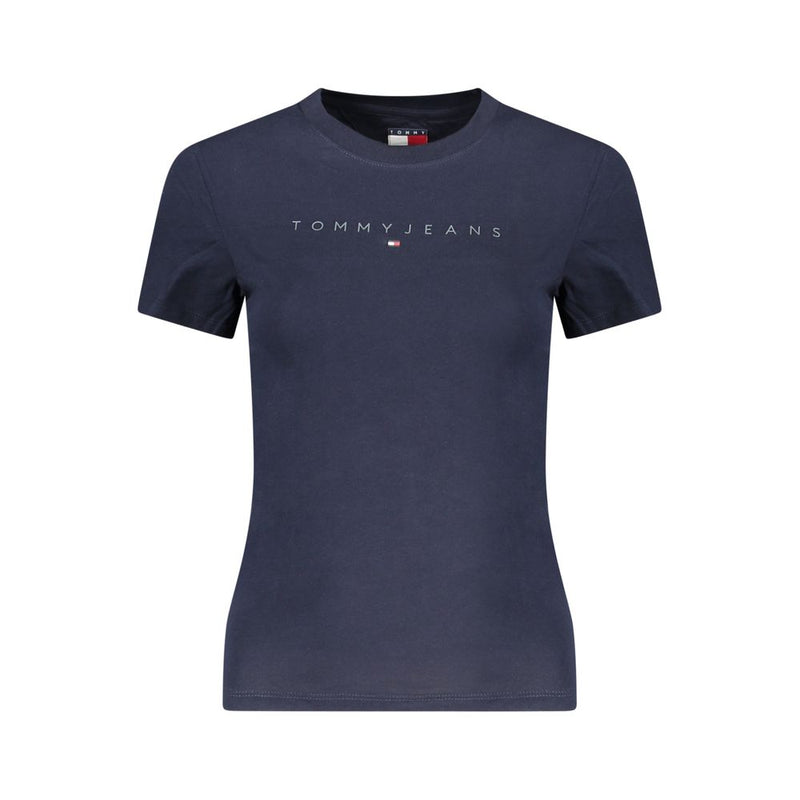 Tommy Hilfiger Blue Cotton Tops & T-Shirt