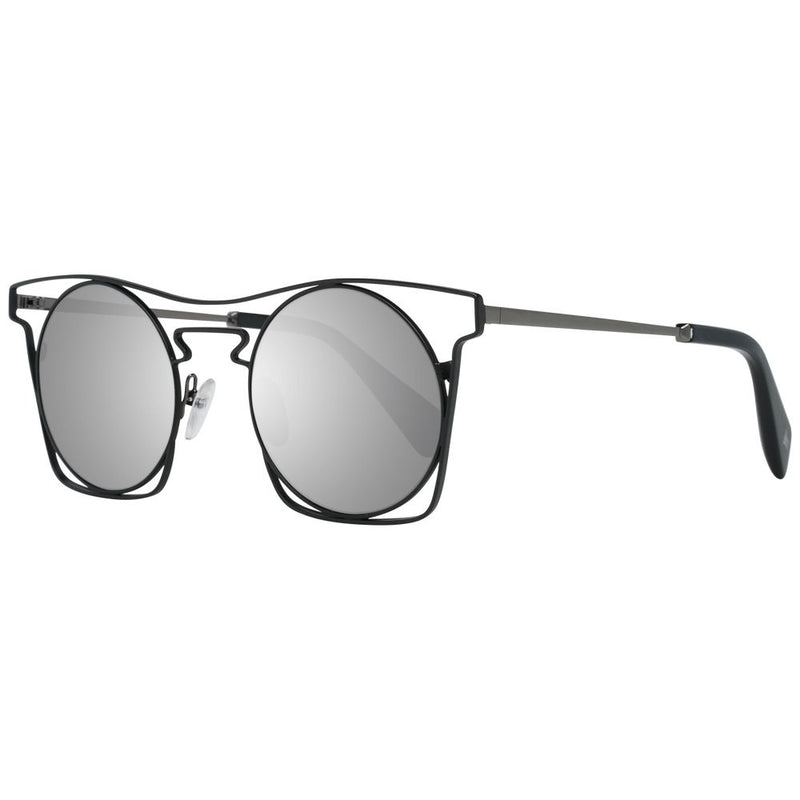 Yohji Yamamoto Blue Stainless Steel Sunglasses