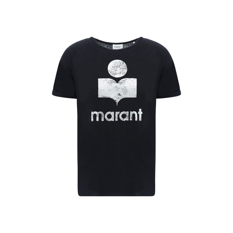 Marant Etoile Black Linen T-Shirt
