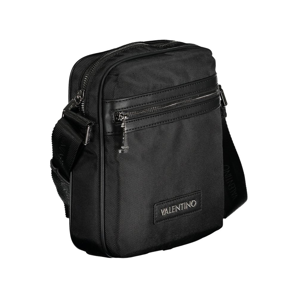 Mario Valentino Nero Polyester Men Shoulder Bag - ClickThatClicks 