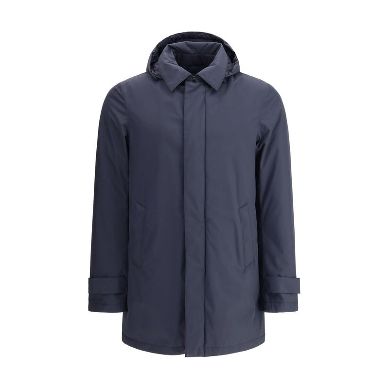 Herno Blue Goose Down Coat