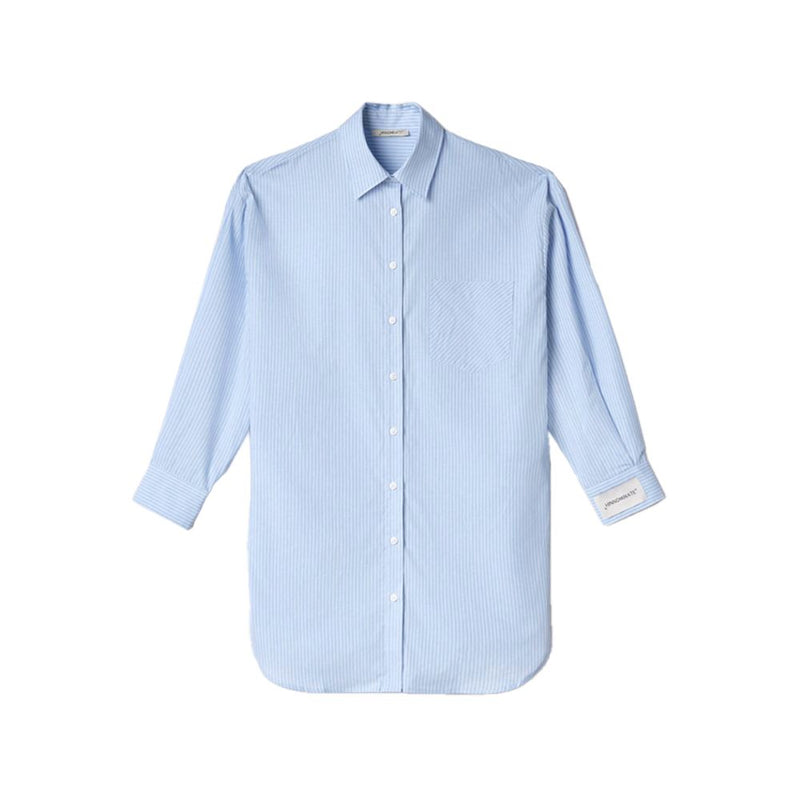 Hinnominate Blue Cotton Shirt