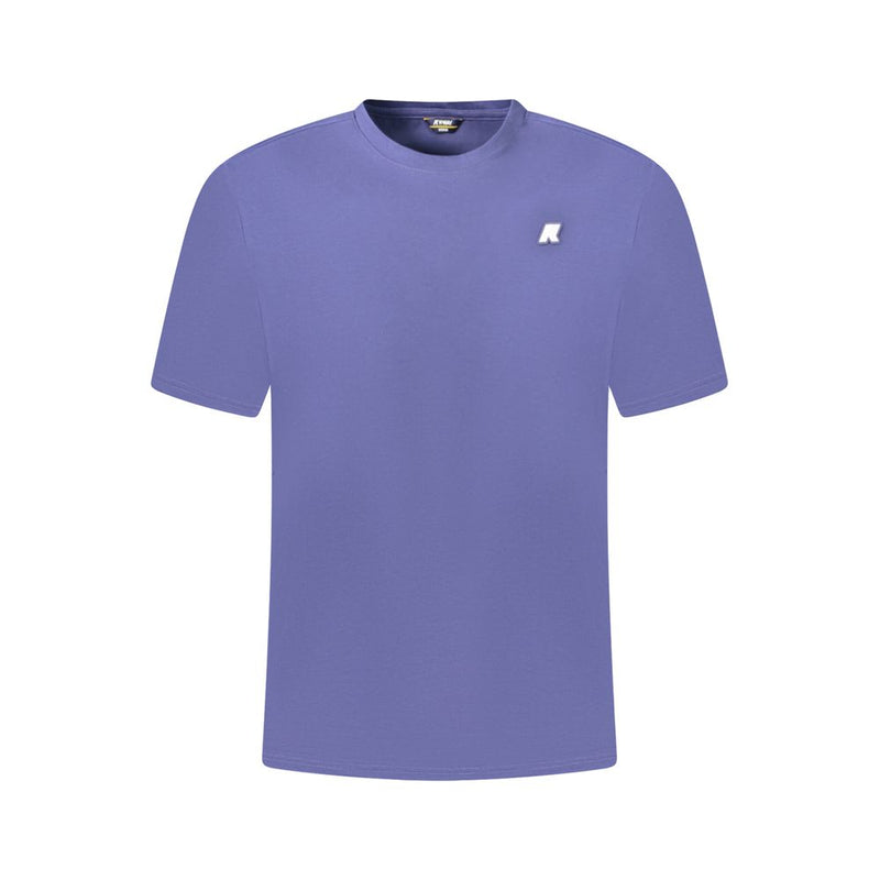K-WAY Blue Cotton Men T-Shirt