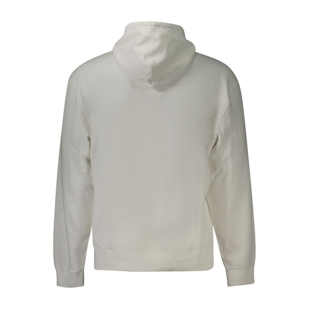 Calvin Klein White Cotton Men's Sweatshirt - ClickThatClicks 