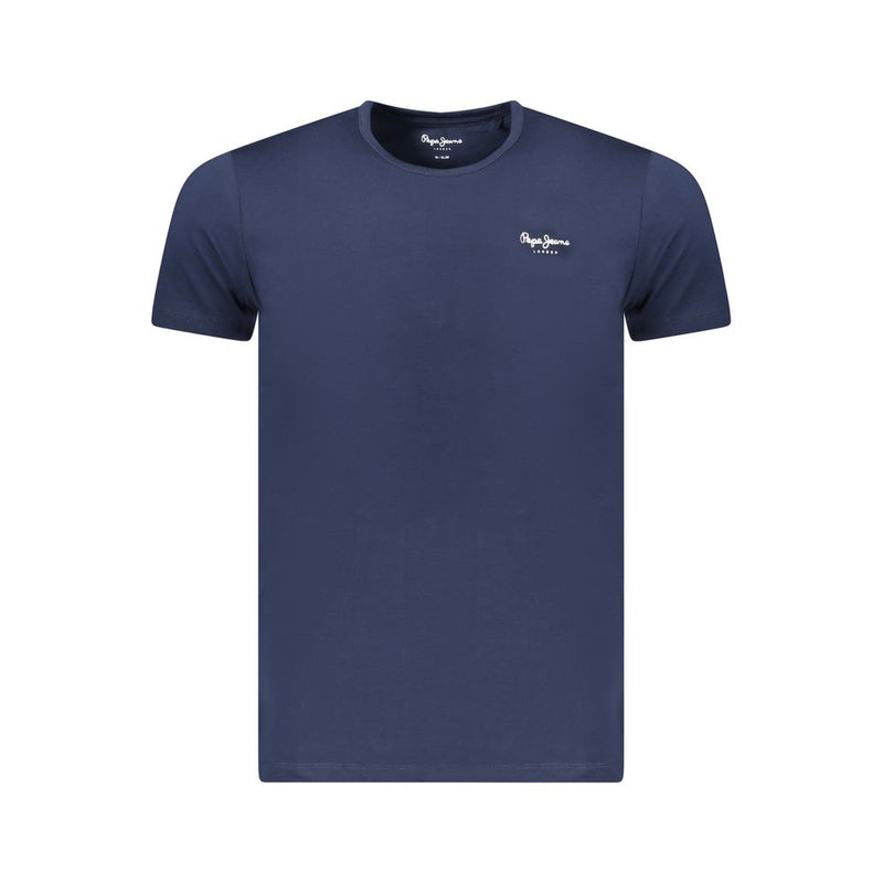 Pepe Jeans Blue Cotton Men T-Shirt