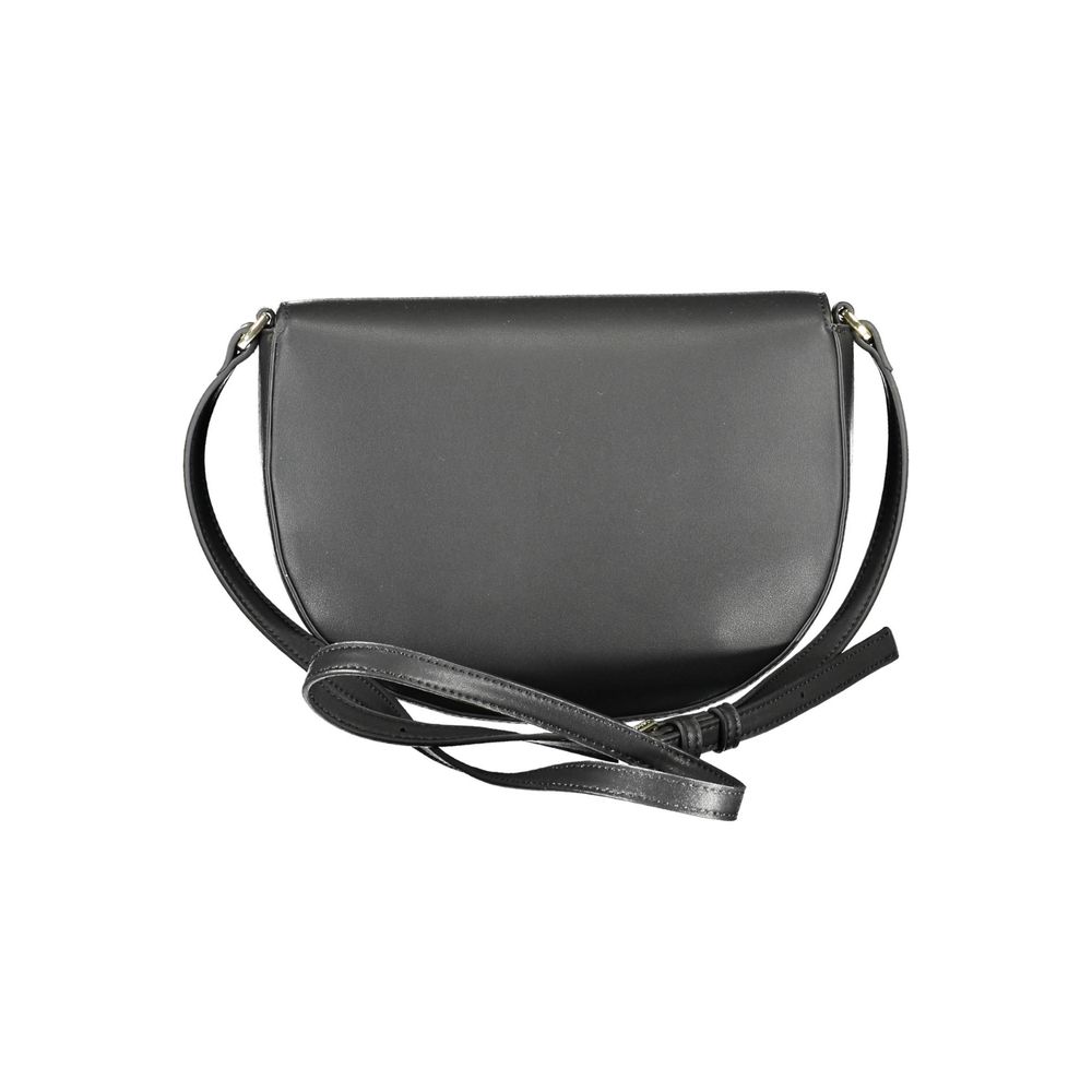 Calvin Klein Black Polyurethane Women Shoulder Bag - ClickThatClicks 