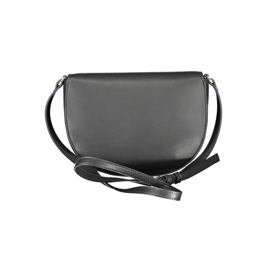 Calvin Klein Black Polyurethane Women Shoulder Bag - ClickThatClicks 