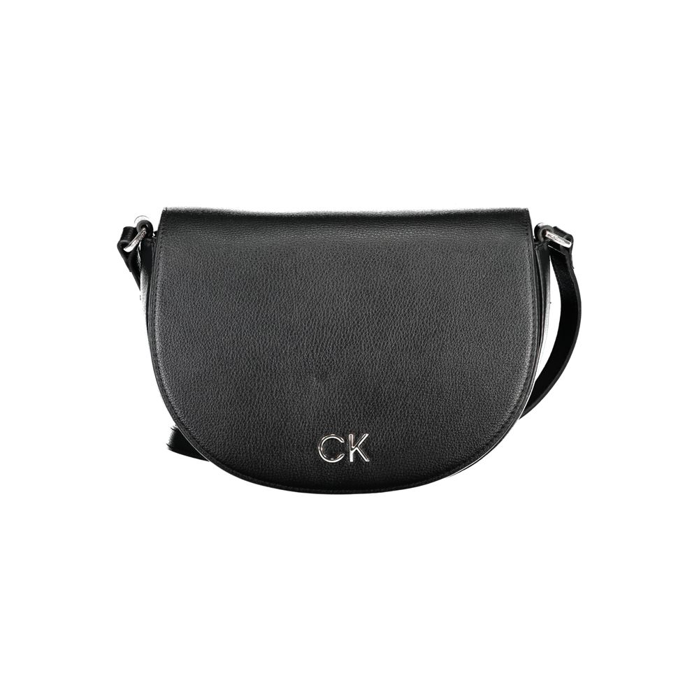 Calvin Klein Nero Poliuretano Women Shoulder Bag - ClickThatClicks 