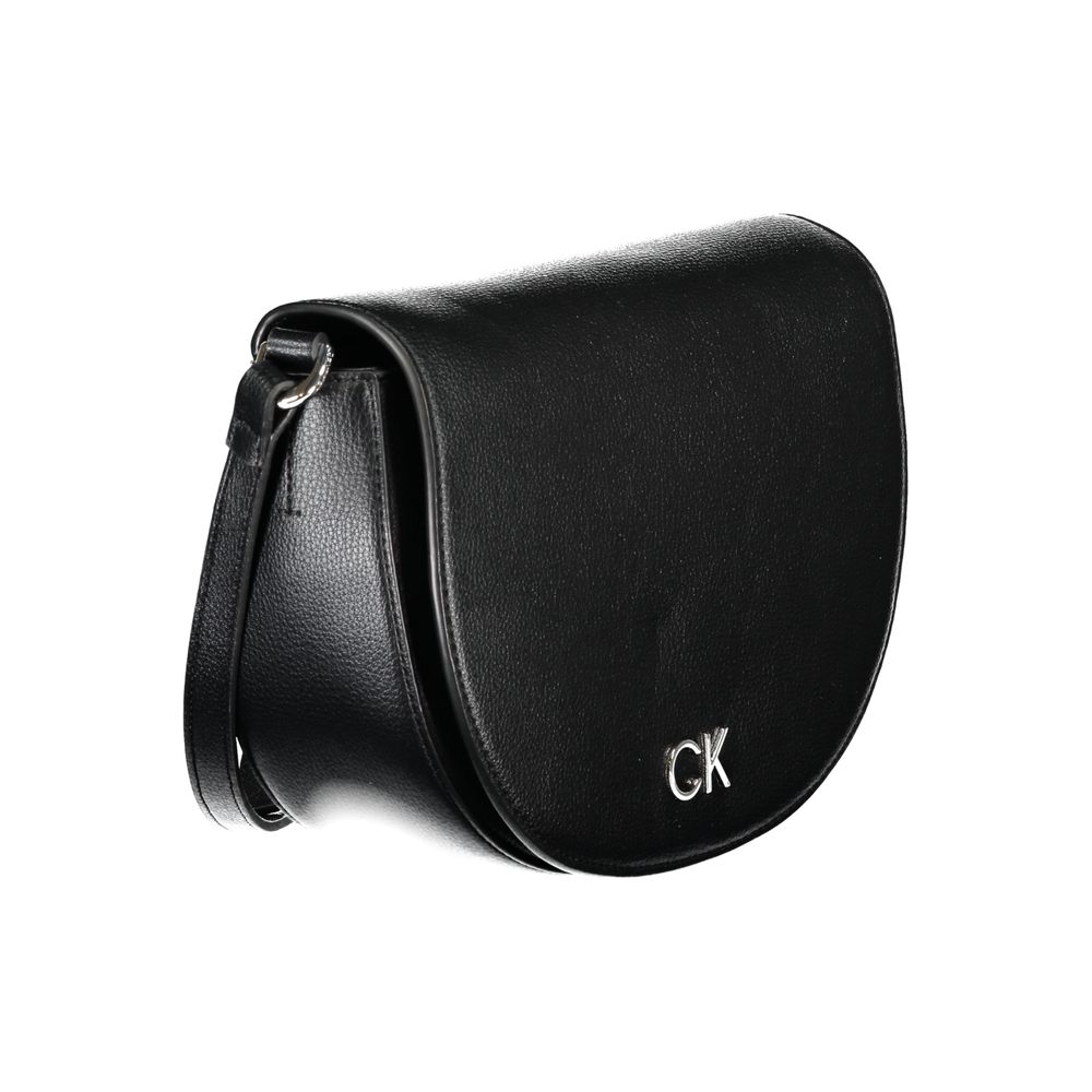 Calvin Klein Nero Poliuretano Women Shoulder Bag - ClickThatClicks 