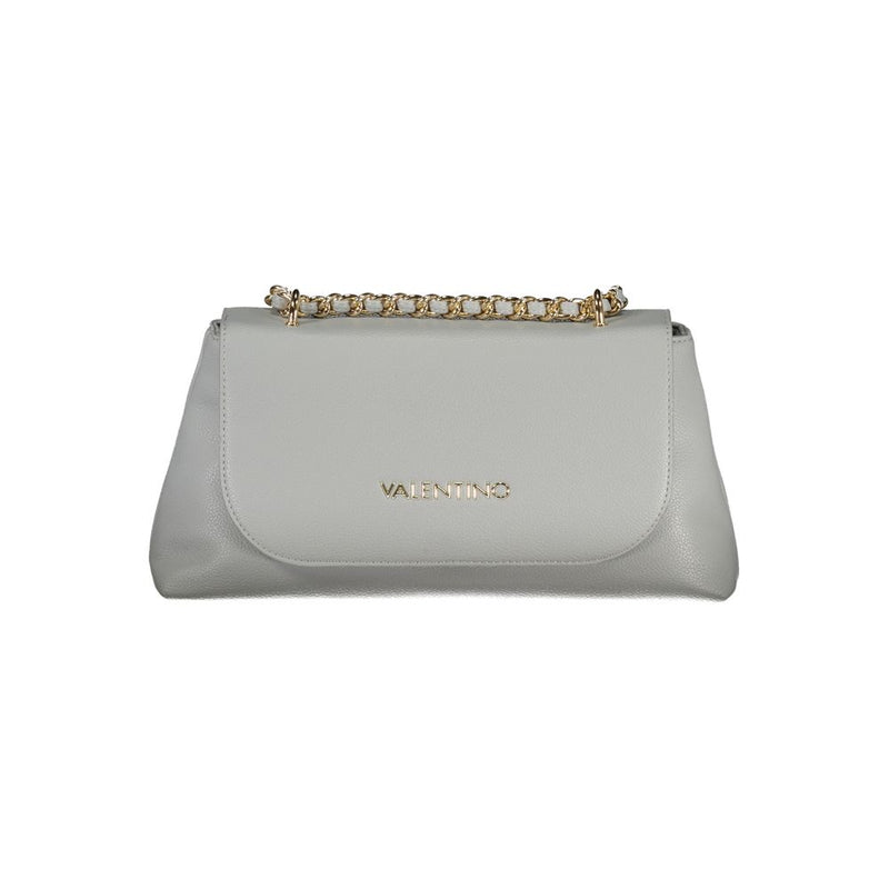 Mario Valentino Gray Polyethylene Handbag