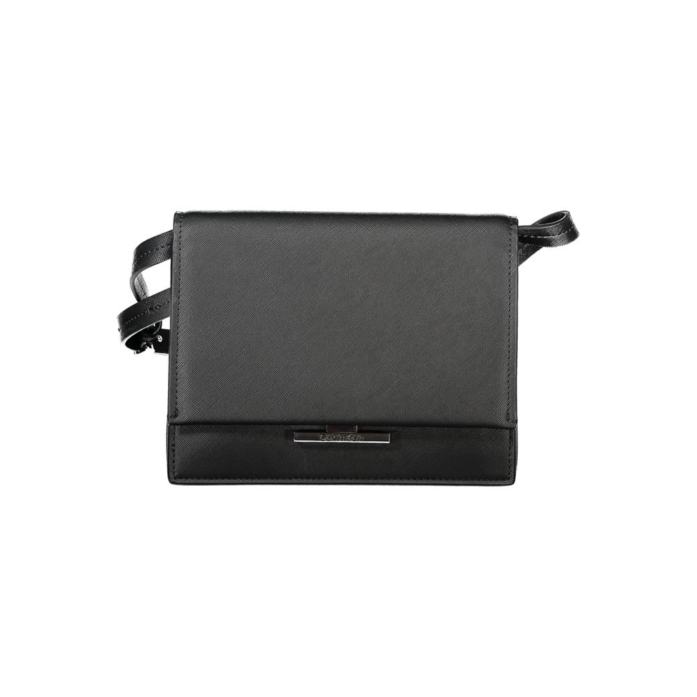 Calvin Klein Nero Poliuretano Woman Shoulder Bag - ClickThatClicks 