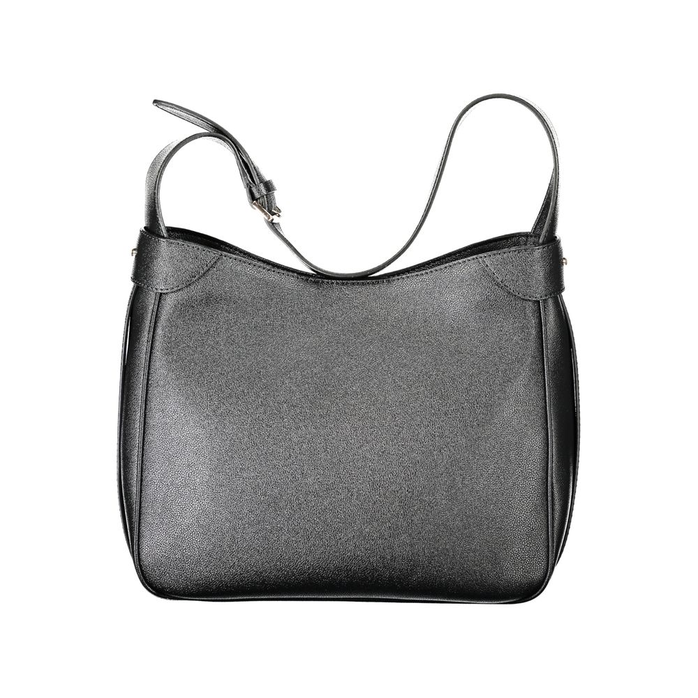 Guess Jeans Black Polyurethane Women Handbag - ClickThatClicks 
