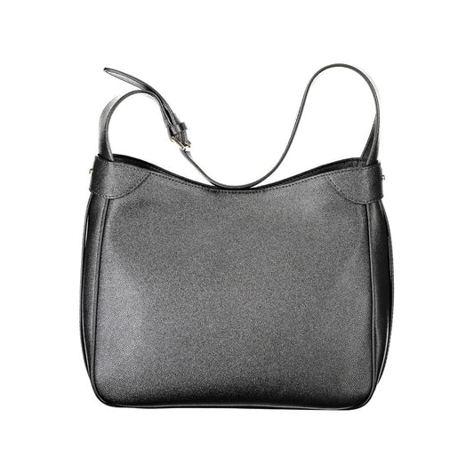 Guess Jeans Black Polyurethane Women Handbag - ClickThatClicks 