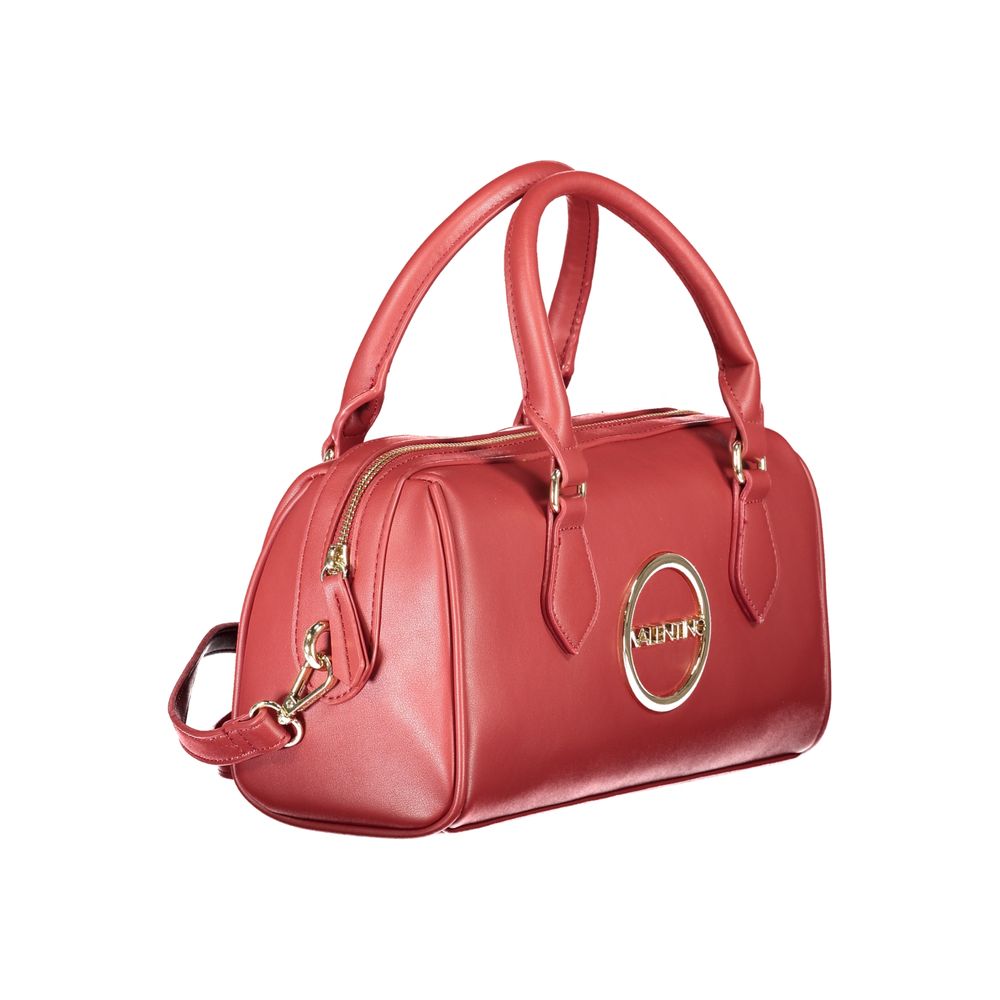 Mario Valentino Rosso Polyurethane Women Handbag - ClickThatClicks 
