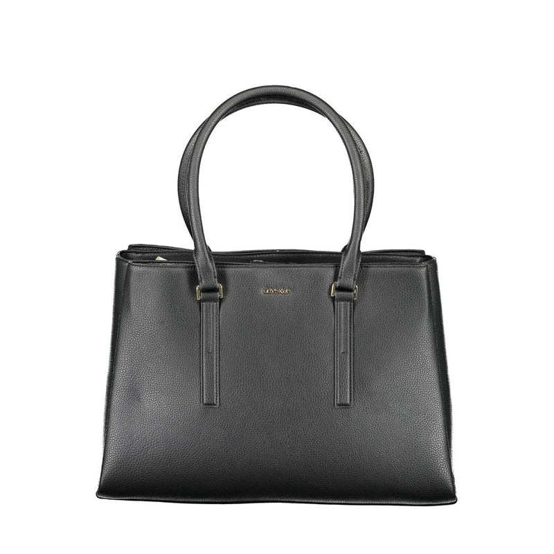 Calvin Klein Black Polyester Handbag