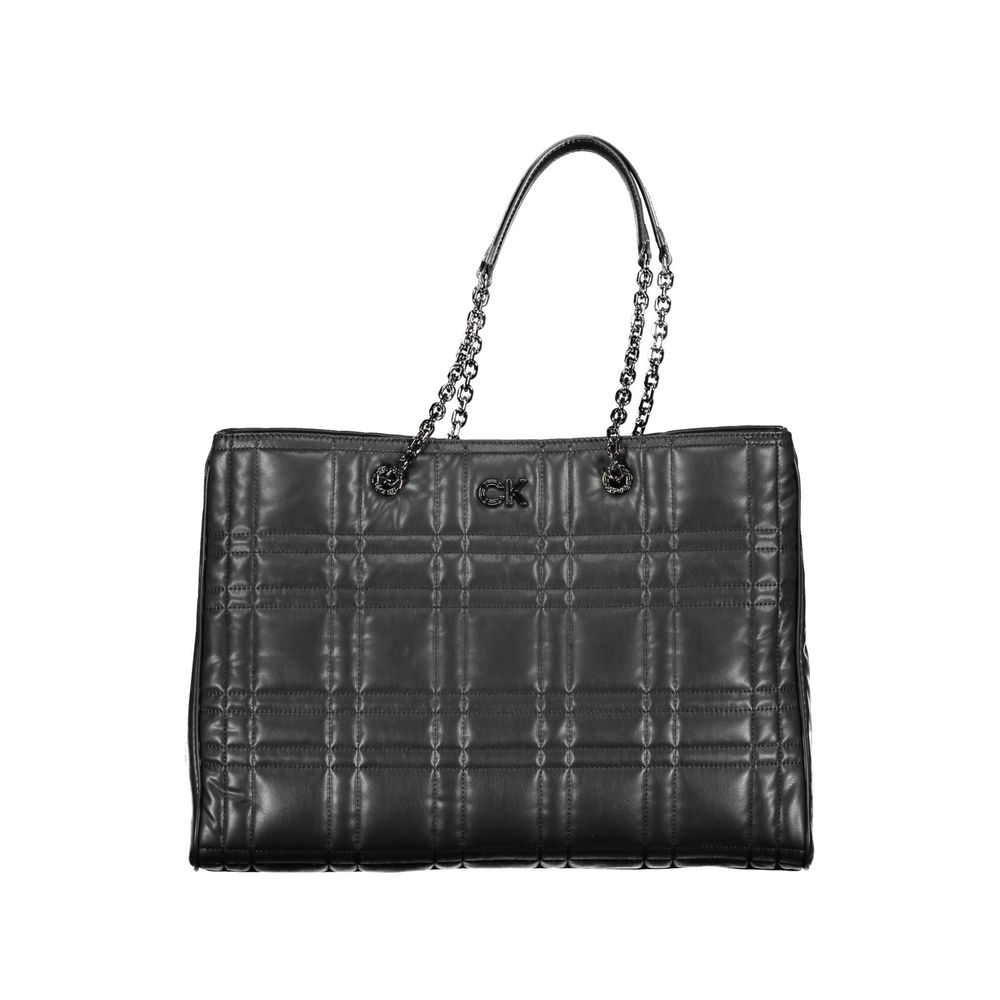 Calvin Klein Nero Polyester Woman Handbag - ClickThatClicks 