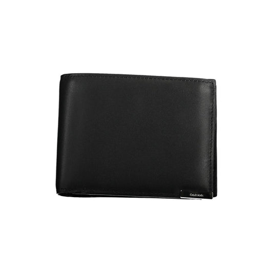 Calvin Klein Black Leather Men Wallet - ClickThatClicks 