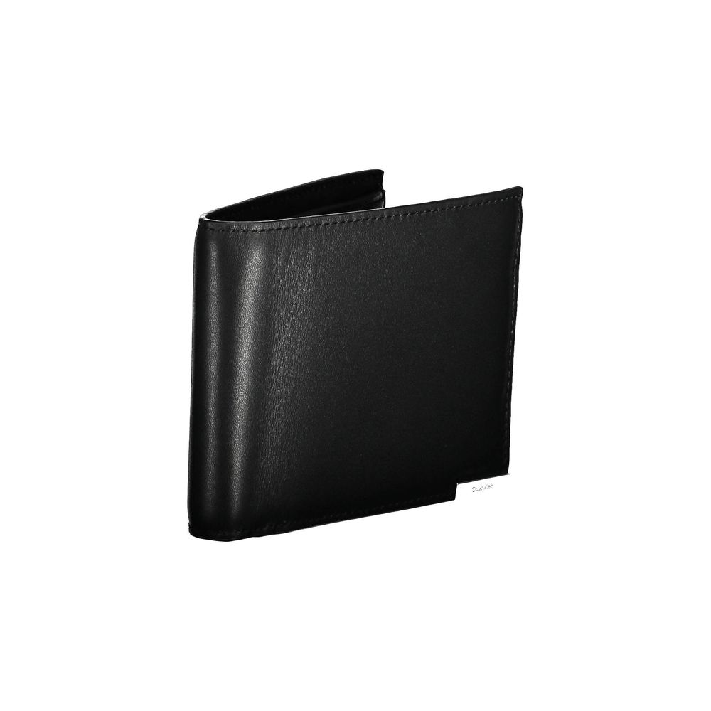 Calvin Klein Black Leather Men Wallet - ClickThatClicks 