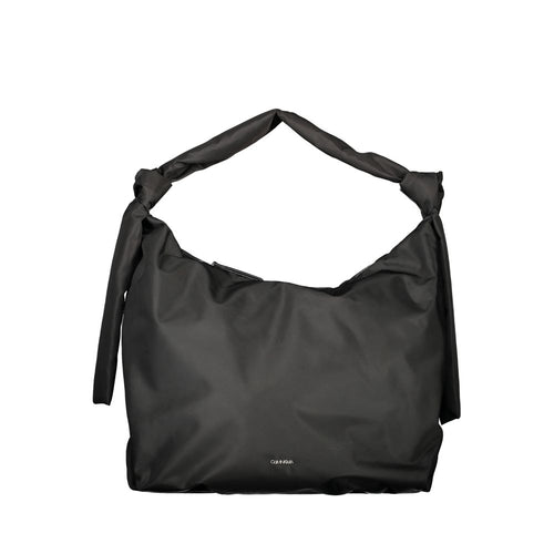 Calvin Klein Black Polyester Women's Shoulder Bag - ClickThatClicks 