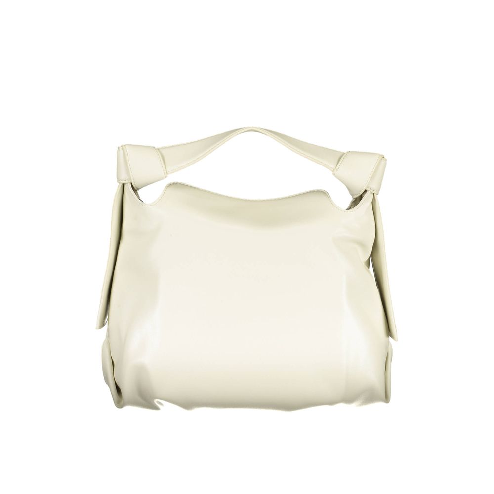 Calvin Klein Beige Polyester Women Handbag - ClickThatClicks 