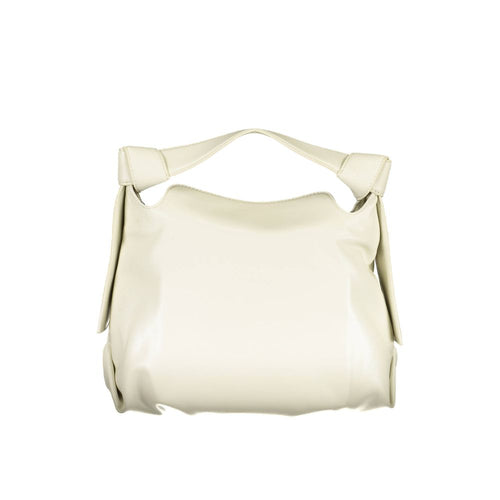 Calvin Klein Beige Polyester Women Handbag - ClickThatClicks 