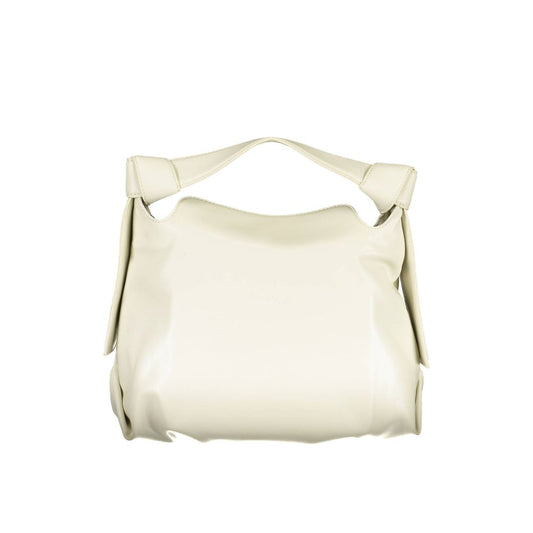Calvin Klein Beige Polyester Women Handbag - ClickThatClicks 