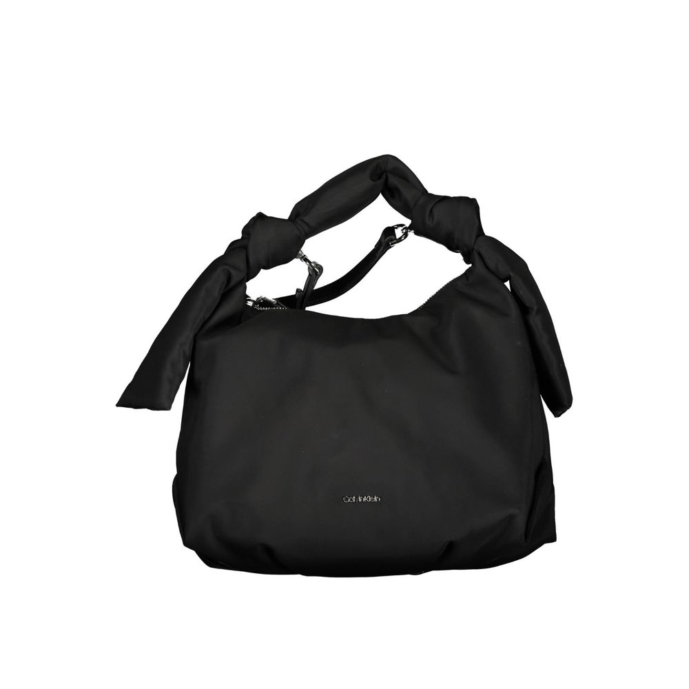 Calvin Klein Black Polyester Women Handbag - ClickThatClicks 