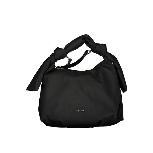 Calvin Klein Black Polyester Women Handbag - ClickThatClicks 