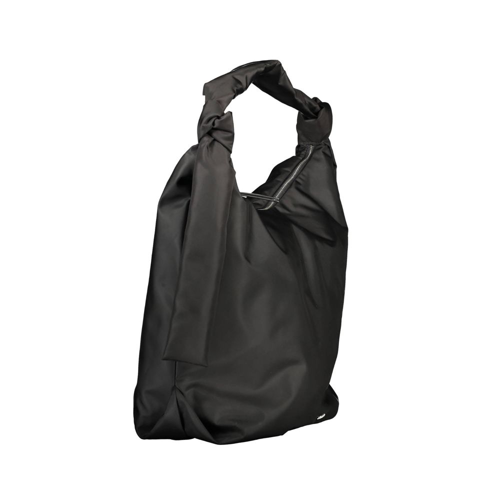 Calvin Klein Black Polyester Women's Shoulder Bag - ClickThatClicks 