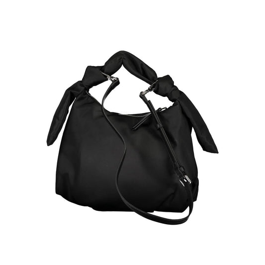 Calvin Klein Black Polyester Women Handbag - ClickThatClicks 