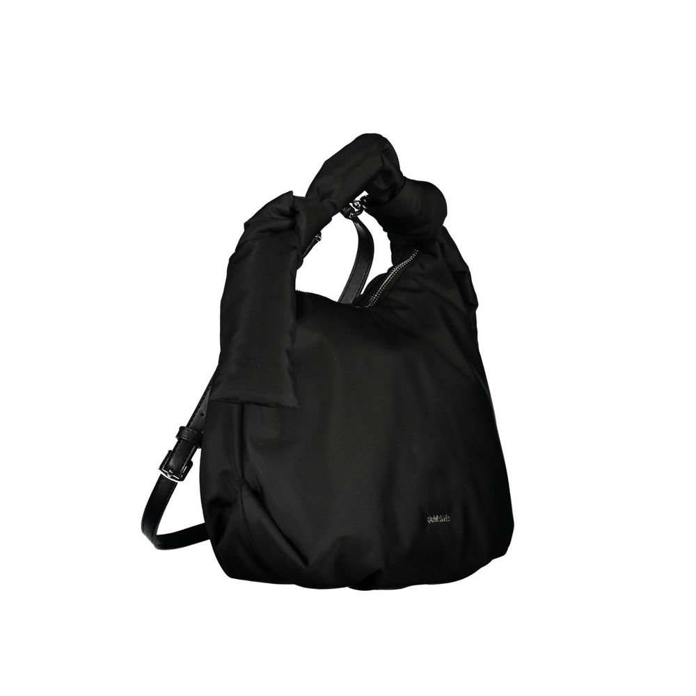 Calvin Klein Black Polyester Women Handbag - ClickThatClicks 