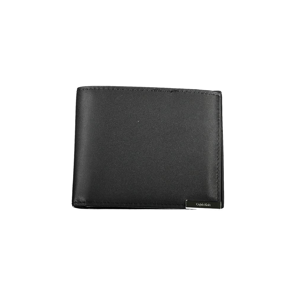 Calvin Klein Nero Poliuretano Uomo Wallet - ClickThatClicks 