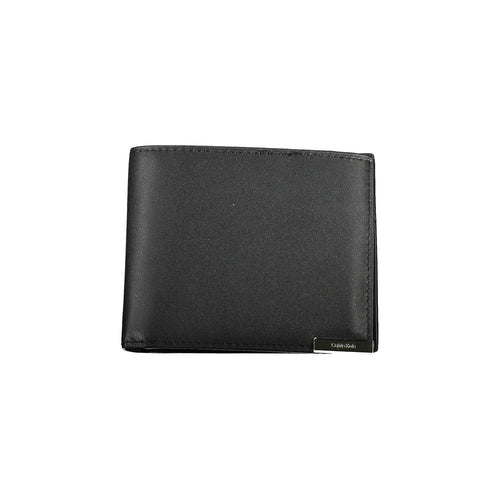 Calvin Klein Nero Poliuretano Uomo Wallet - ClickThatClicks 