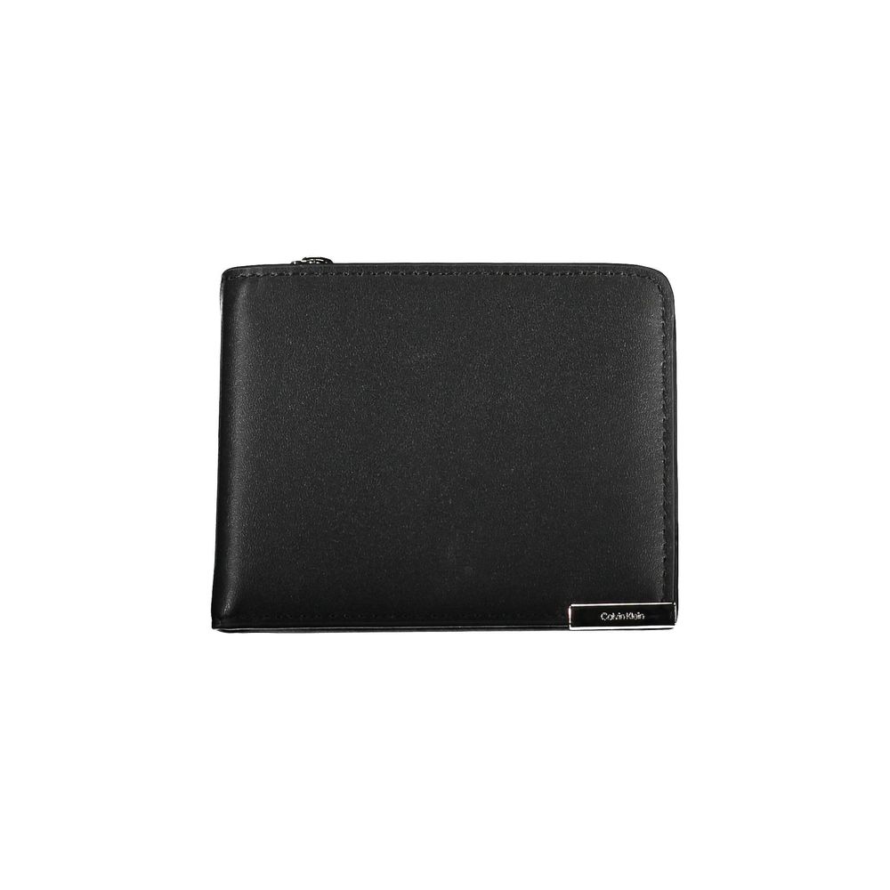 Calvin Klein Nero Poliuretano Men Wallet - ClickThatClicks 