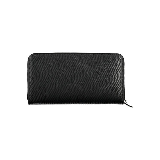 Calvin Klein Black Polyurethane Women Wallet - ClickThatClicks 
