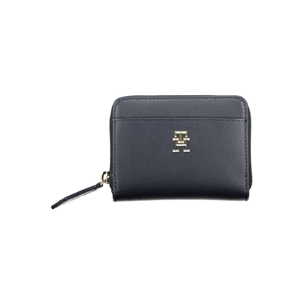 Tommy Hilfiger Blue Polyester Women Wallet - ClickThatClicks 