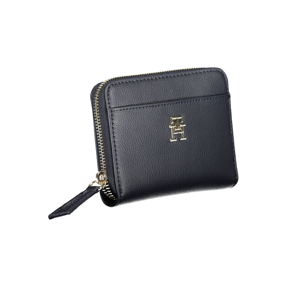 Tommy Hilfiger Blue Polyester Women Wallet - ClickThatClicks 