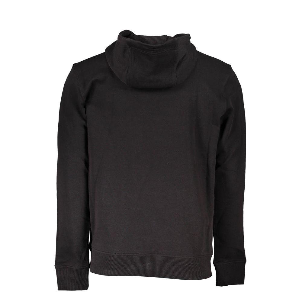 Tommy Hilfiger Black Cotton Men's Sweatshirt - ClickThatClicks 