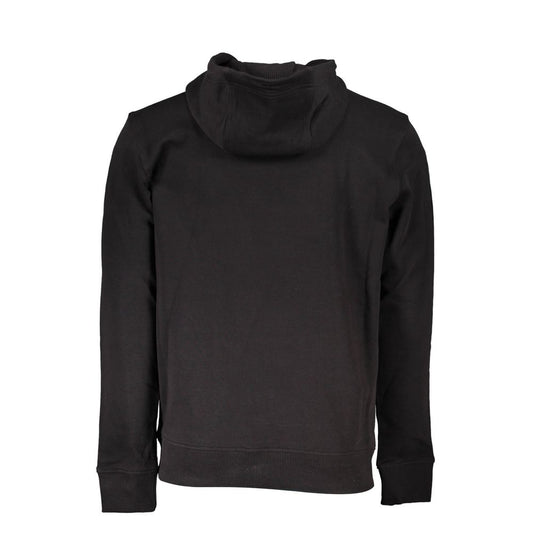 Tommy Hilfiger Black Cotton Men's Sweatshirt - ClickThatClicks 
