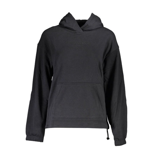 Calvin Klein Nero Cotton Women Sweatshirt - ClickThatClicks 