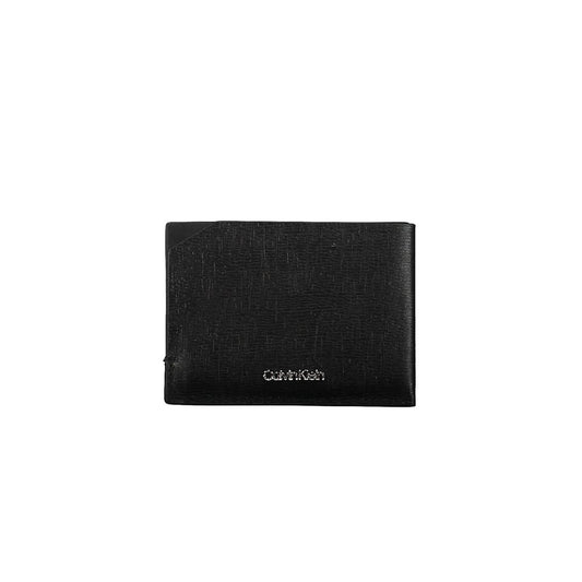 Calvin Klein Black Leather Men Wallet - ClickThatClicks 