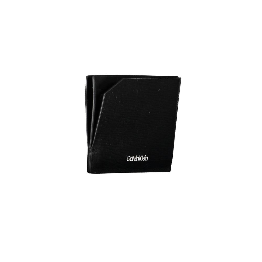 Calvin Klein Black Leather Men Wallet - ClickThatClicks 