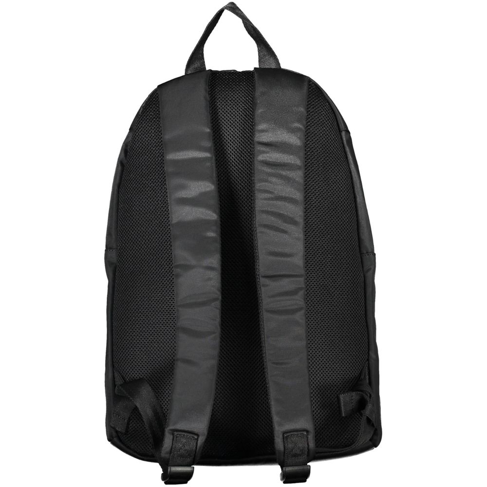 Tommy Hilfiger Black Polyester Men Backpack - ClickThatClicks 