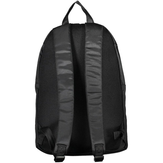Tommy Hilfiger Black Polyester Men Backpack - ClickThatClicks 