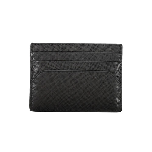 Tommy Hilfiger Black Leather Men Wallet - ClickThatClicks 