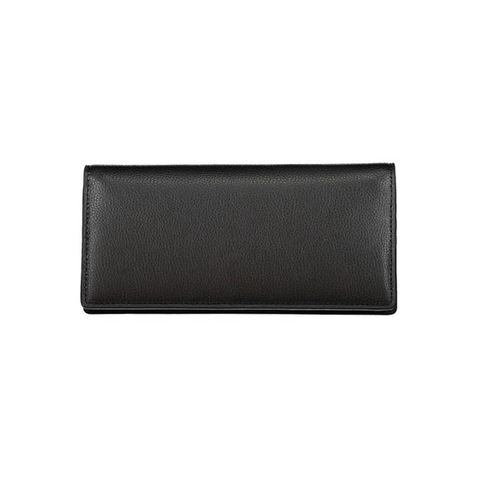 Tommy Hilfiger Black Polyurethane Women Wallet - ClickThatClicks 