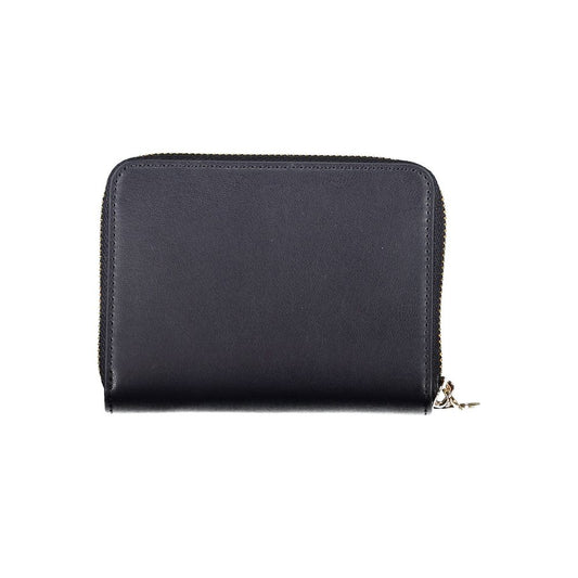 Tommy Hilfiger Blue Polyurethane Women Wallet - ClickThatClicks 